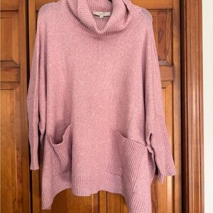 LOFT Soft Rose Cowl Neck Sweater - NWT